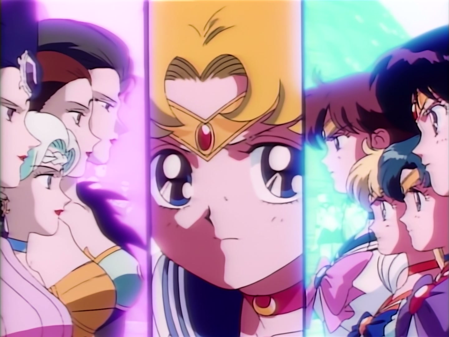 Sailor Moon Ep 89: Usagi and the Girls' Resolve! Prelude to a New Battle @ 00:07:07