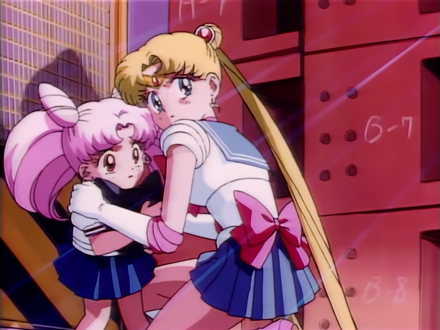 Sailor Moon Ep 89: Usagi and the Girls' Resolve! Prelude to a New Battle @ 00:07:46