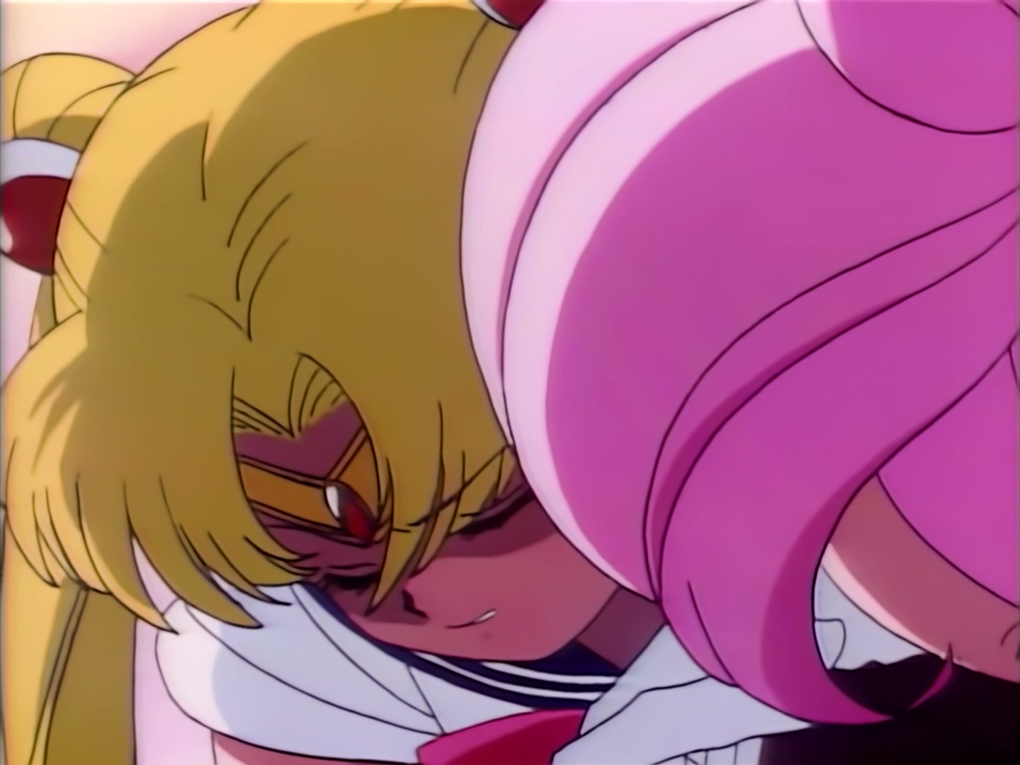 Sailor Moon Ep 89: Usagi and the Girls' Resolve! Prelude to a New Battle @ 00:08:04
