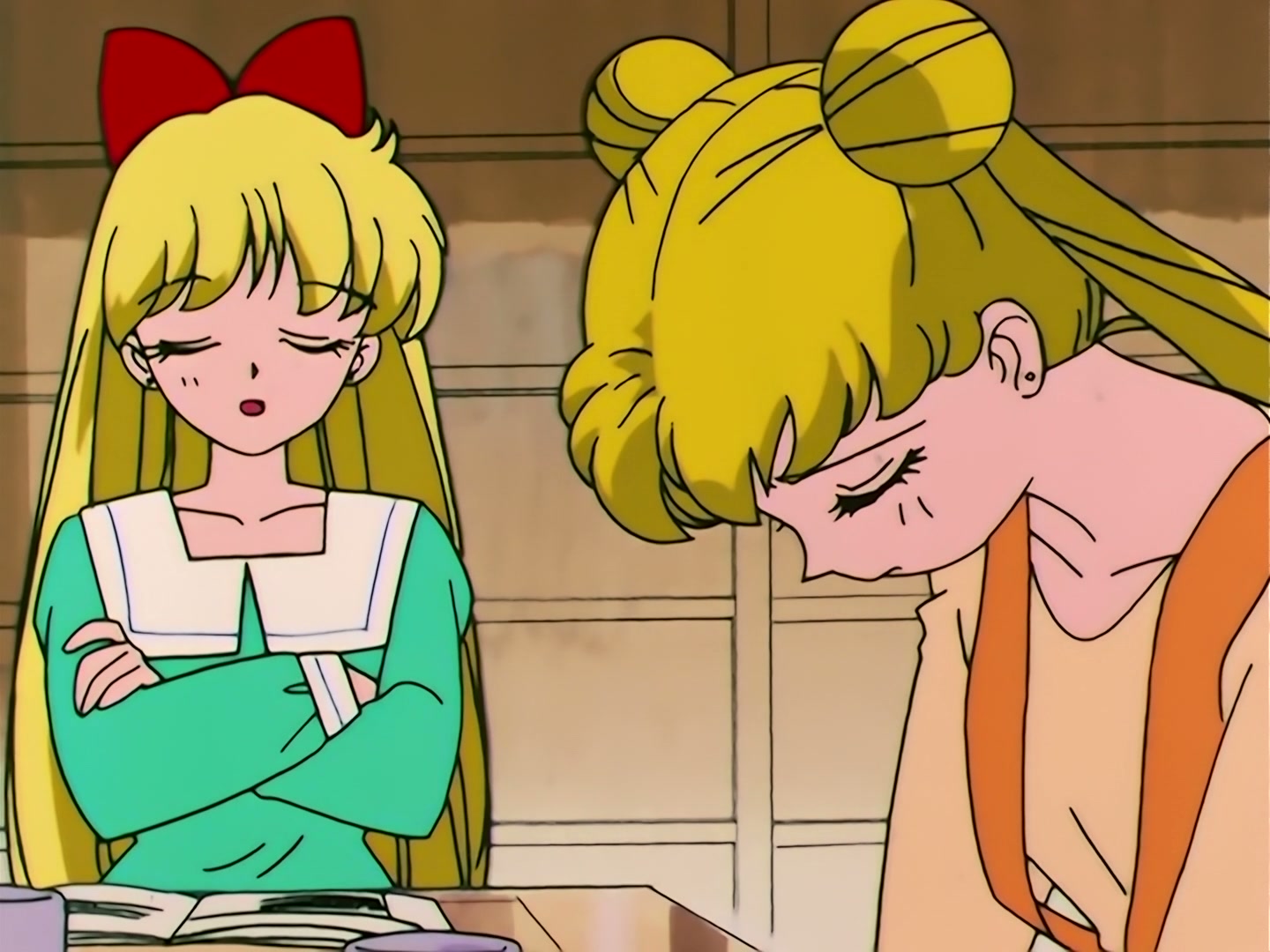 Sailor Moon Ep 90: Premonition of World's End? The Appearance of Mysterious New Guardians @ 00:03:57
