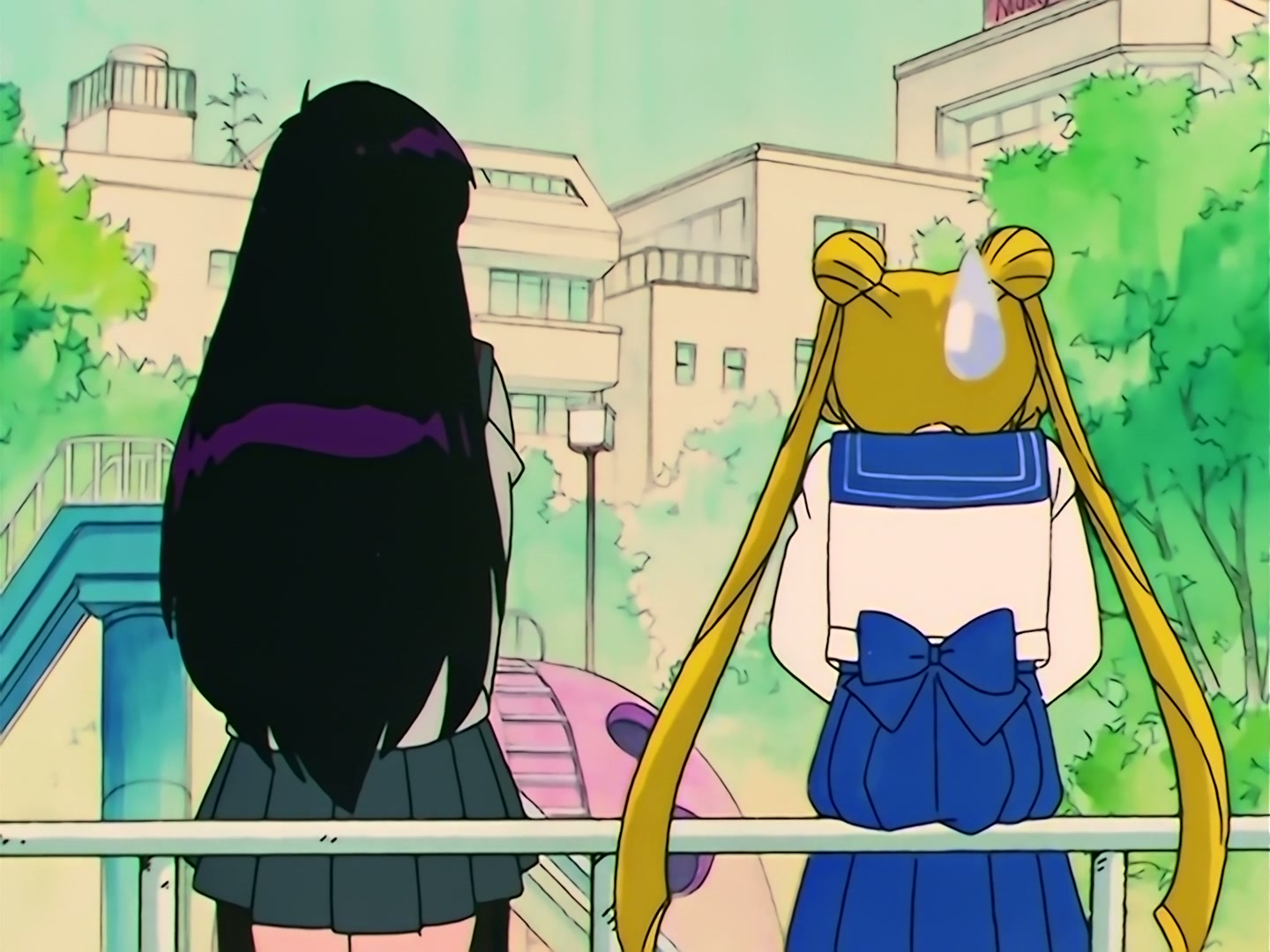 Sailor Moon Ep 90: Premonition of World's End? The Appearance of Mysterious New Guardians @ 00:08:12