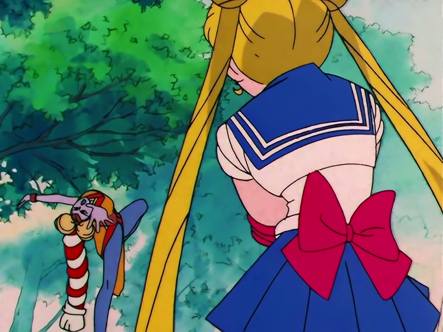 Sailor Moon Ep 90: Premonition of World's End? The Appearance of Mysterious New Guardians @ 00:16:57