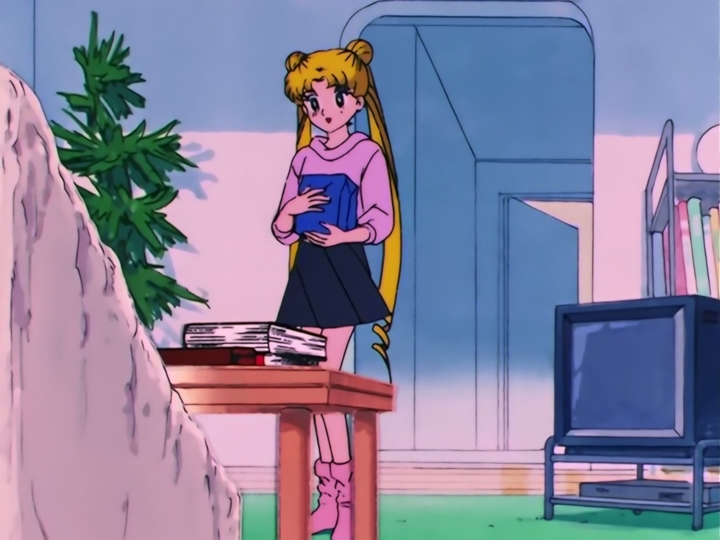 Sailor Moon Ep 93: Usagi's Idol! The Graceful Genius Michiru @ 00:02:39