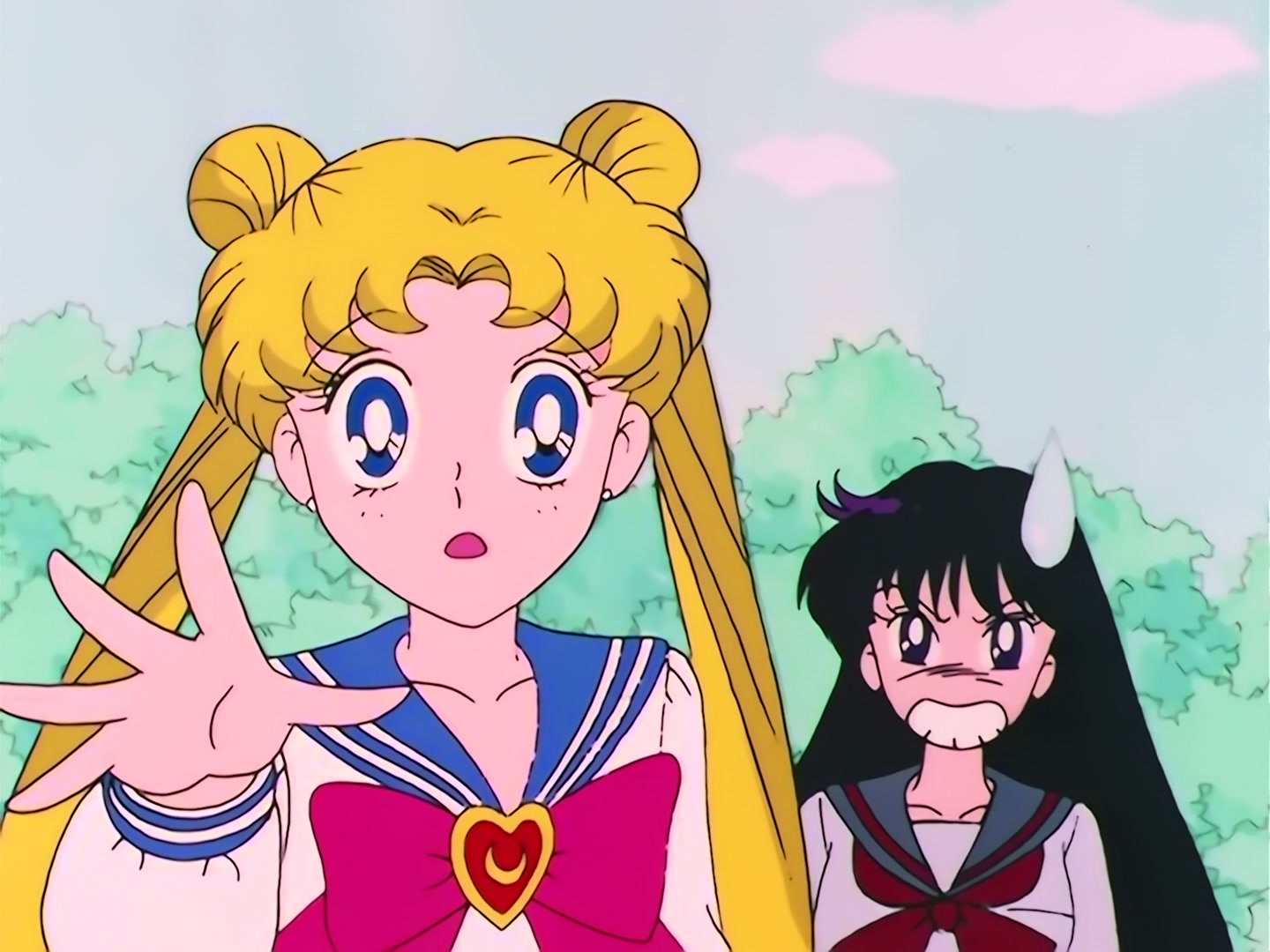 Sailor Moon Ep 93: Usagi's Idol! The Graceful Genius Michiru @ 00:05:23