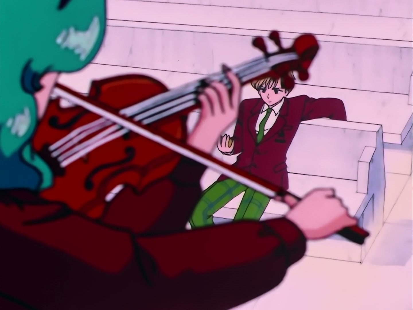 Sailor Moon Ep 93: Usagi's Idol! The Graceful Genius Michiru @ 00:06:59