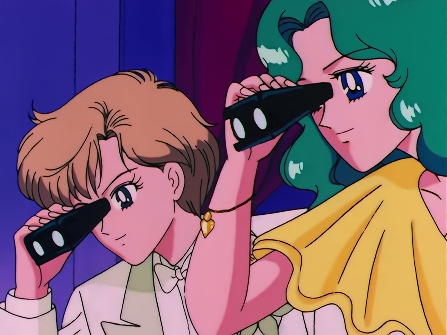 Sailor Moon Ep 93: Usagi's Idol! The Graceful Genius Michiru @ 00:13:50
