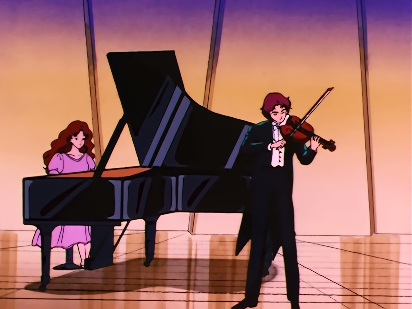 Sailor Moon Ep 93: Usagi's Idol! The Graceful Genius Michiru @ 00:14:12