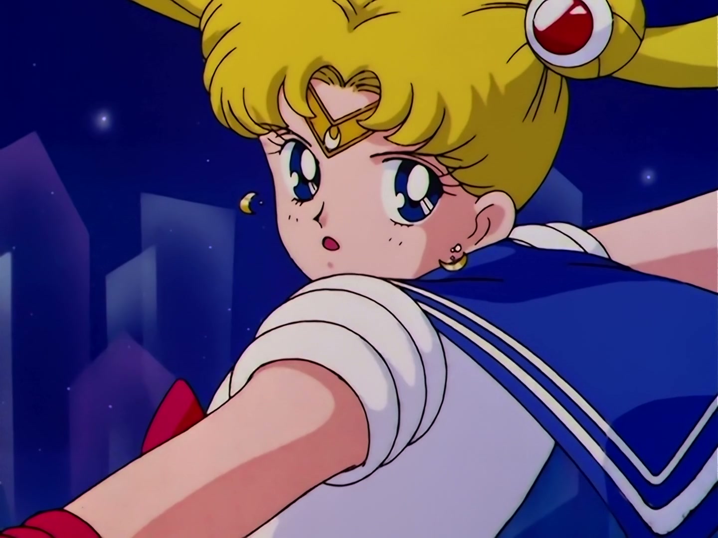 Sailor Moon Ep 93: Usagi's Idol! The Graceful Genius Michiru @ 00:20:07