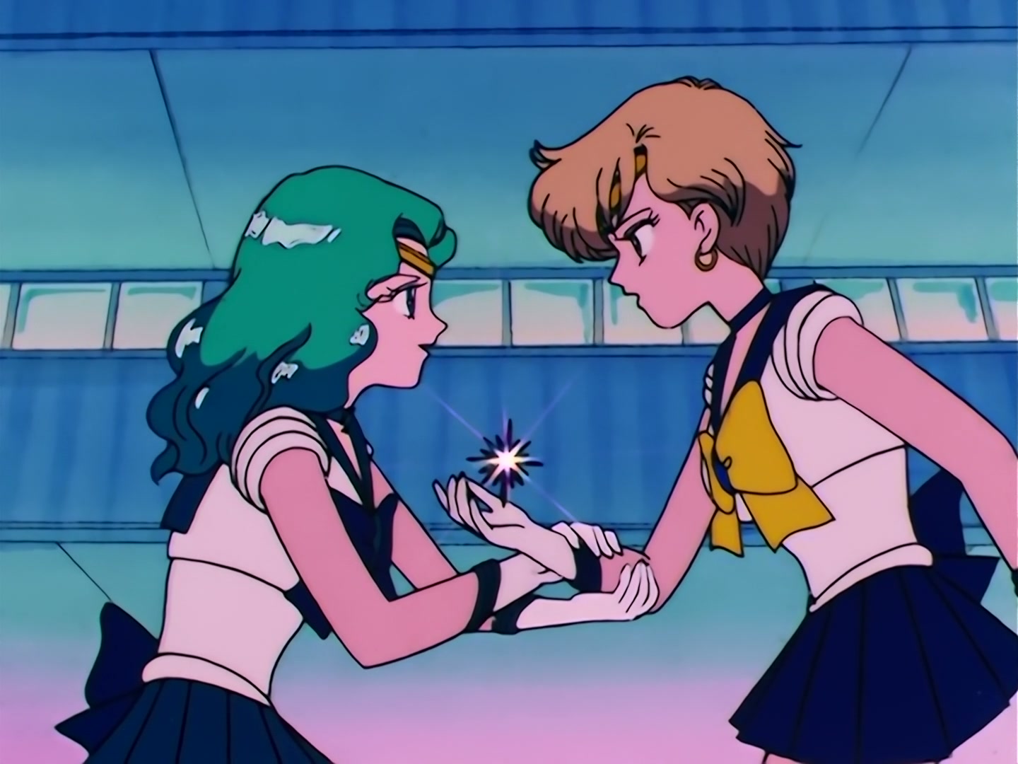 Sailor Moon Ep 93: Usagi's Idol! The Graceful Genius Michiru @ 00:21:08
