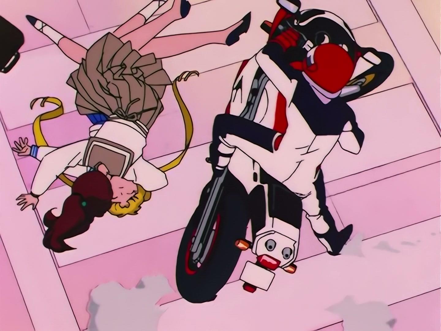 Sailor Moon Ep 96: Cold-Hearted Uranus? Makoto in Trouble @ 00:03:26