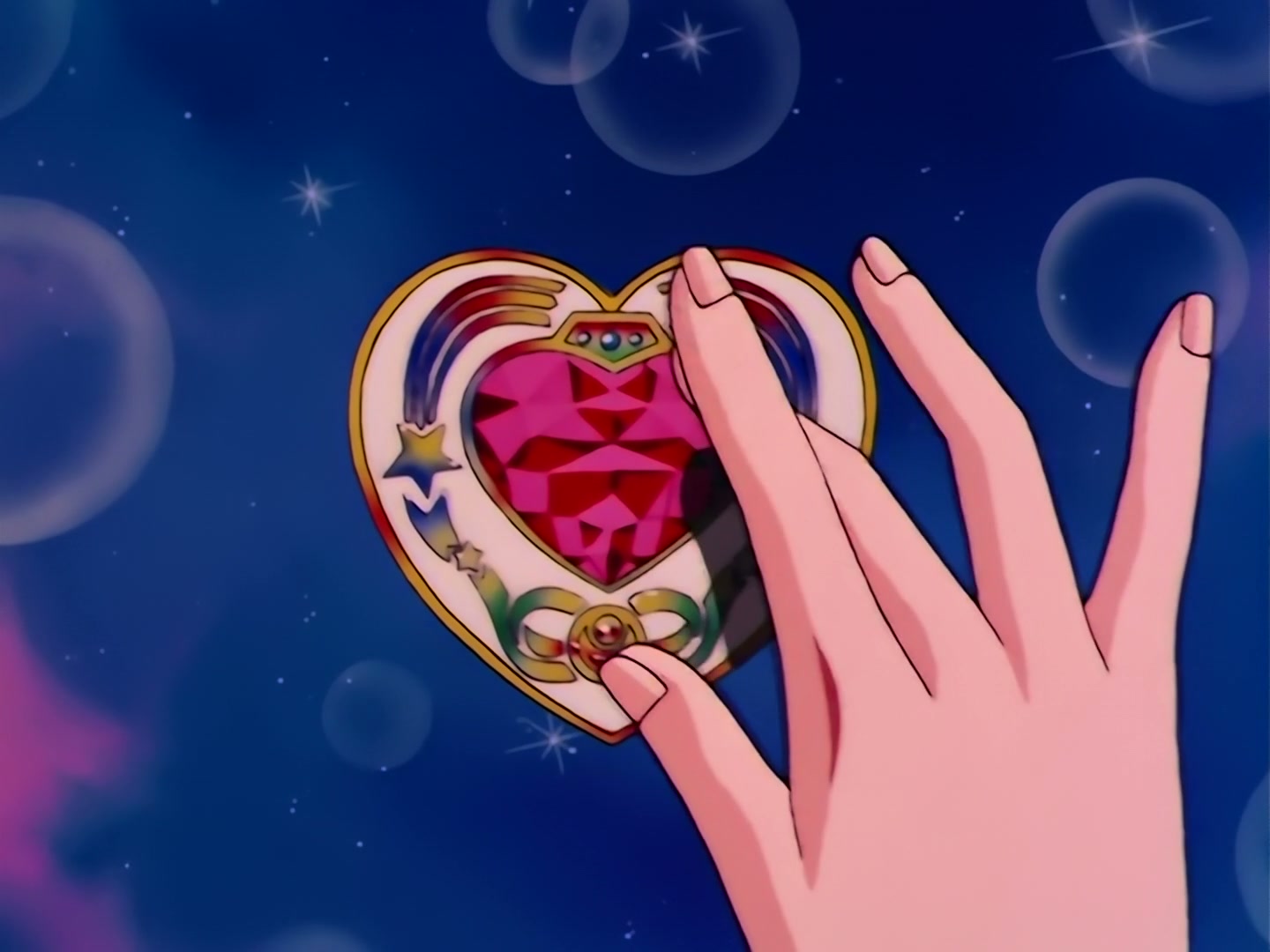 Sailor Moon Ep 96: Cold-Hearted Uranus? Makoto in Trouble @ 00:08:34