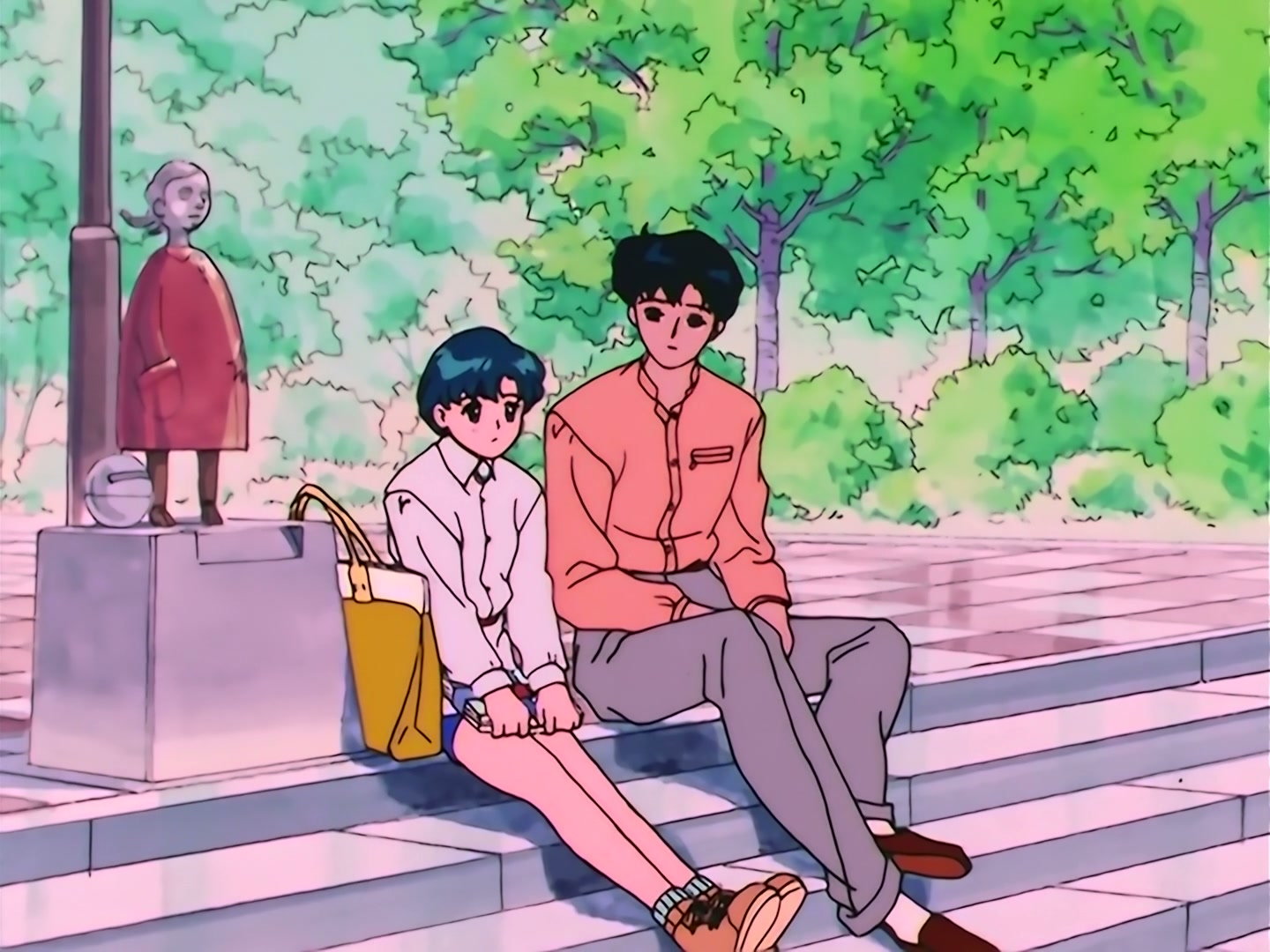Sailor Moon Ep 97: The Labyrinth of Water! Ami Targeted @ 00:04:23