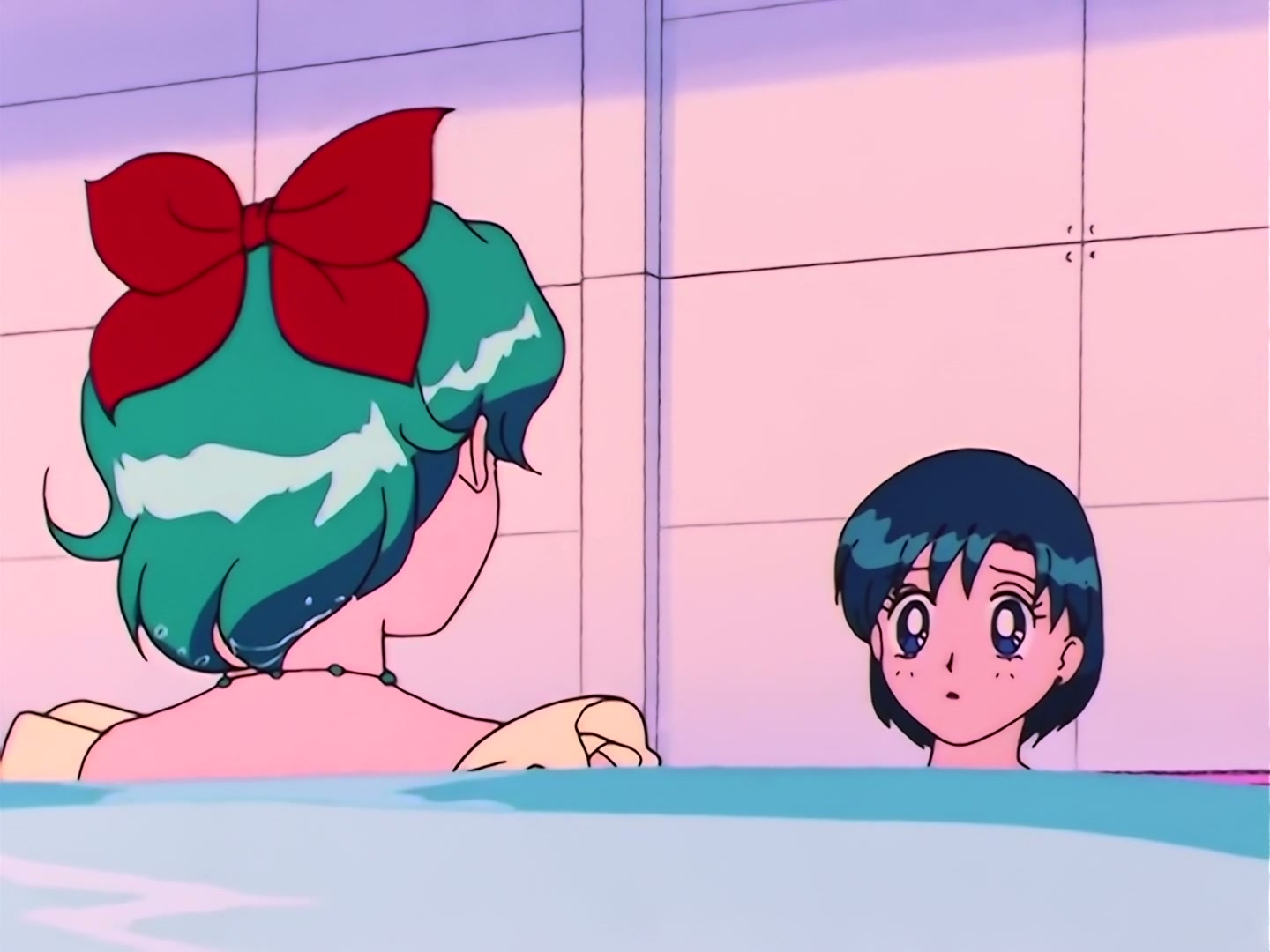 Sailor Moon Ep 97: The Labyrinth of Water! Ami Targeted @ 00:07:07
