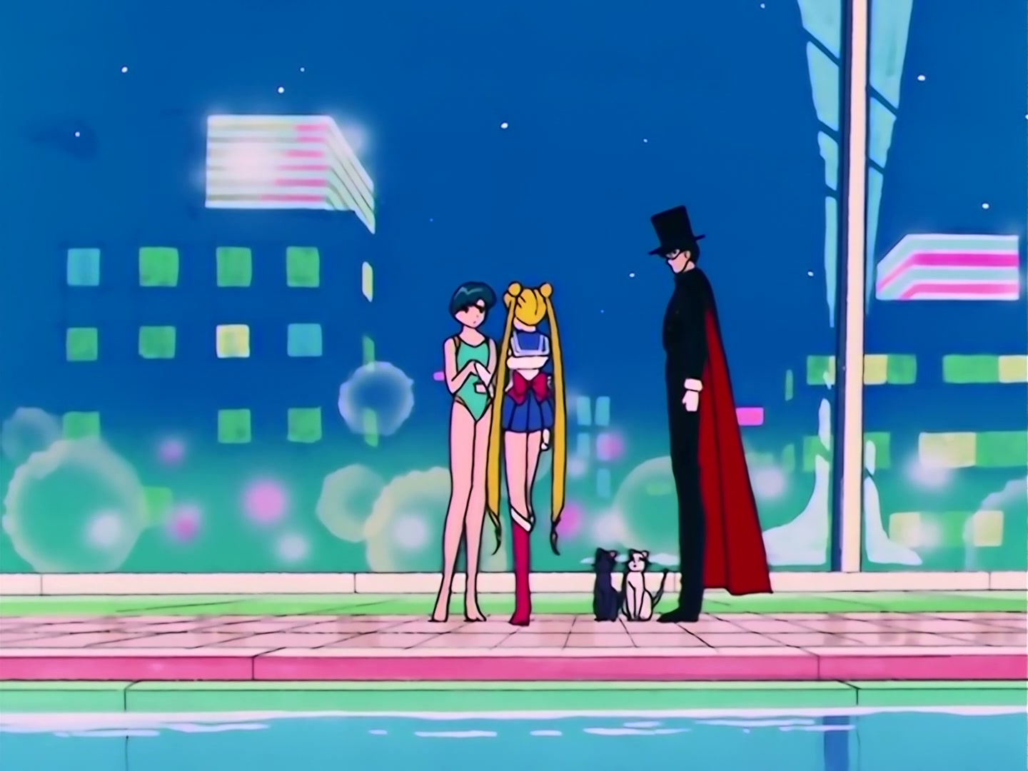 Sailor Moon Ep 97: The Labyrinth of Water! Ami Targeted @ 00:21:04