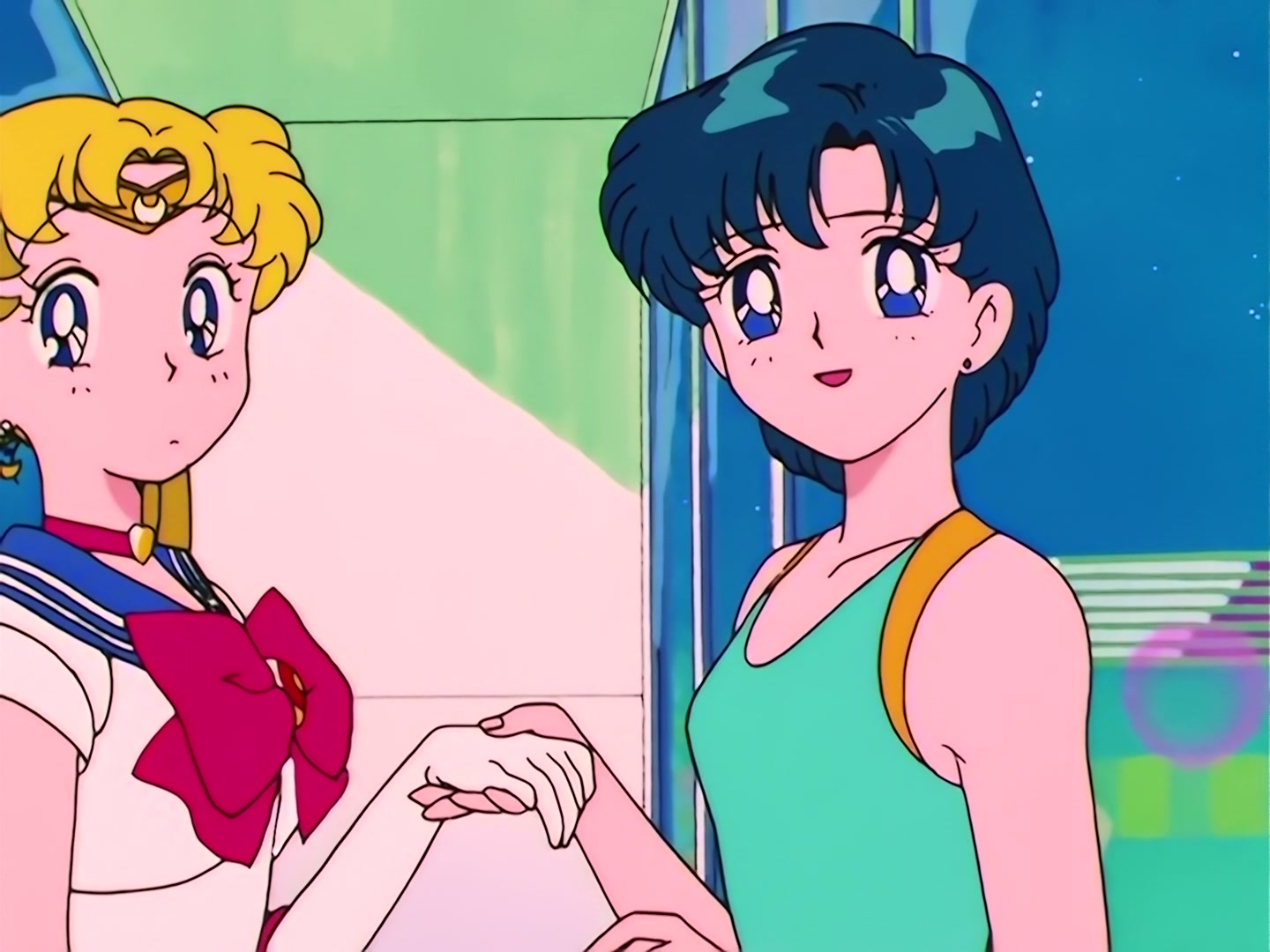 Sailor Moon Ep 97: The Labyrinth of Water! Ami Targeted @ 00:21:21
