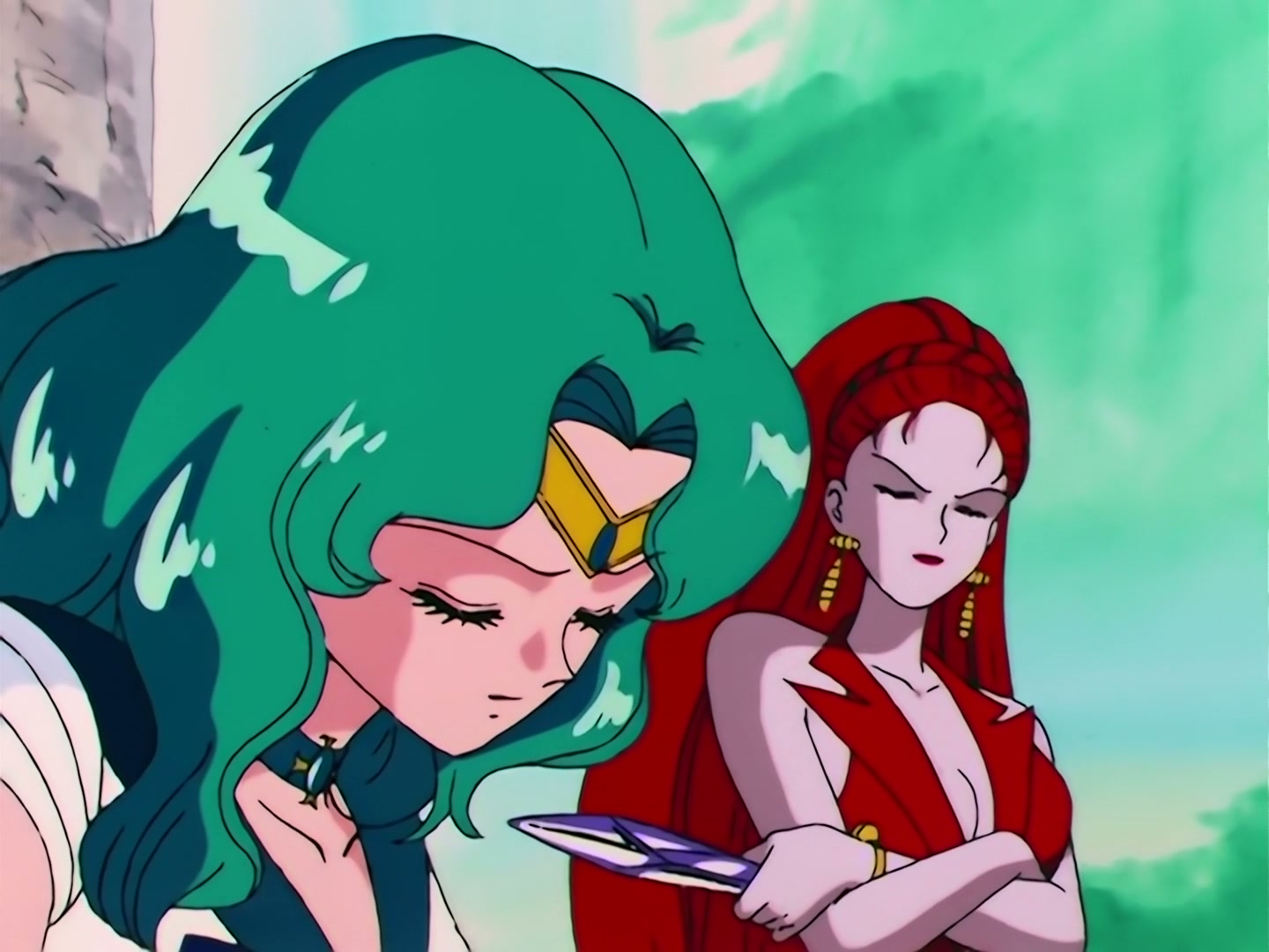 Sailor Moon Ep 98: To Save Our Friends: Moon and Uranus Join Forces @ 00:13:07