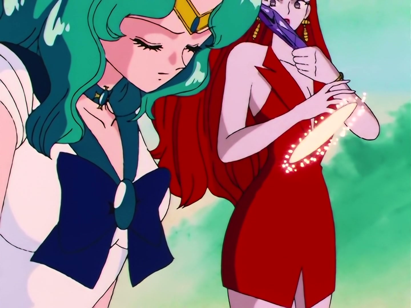 Sailor Moon Ep 98: To Save Our Friends: Moon and Uranus Join Forces @ 00:13:16