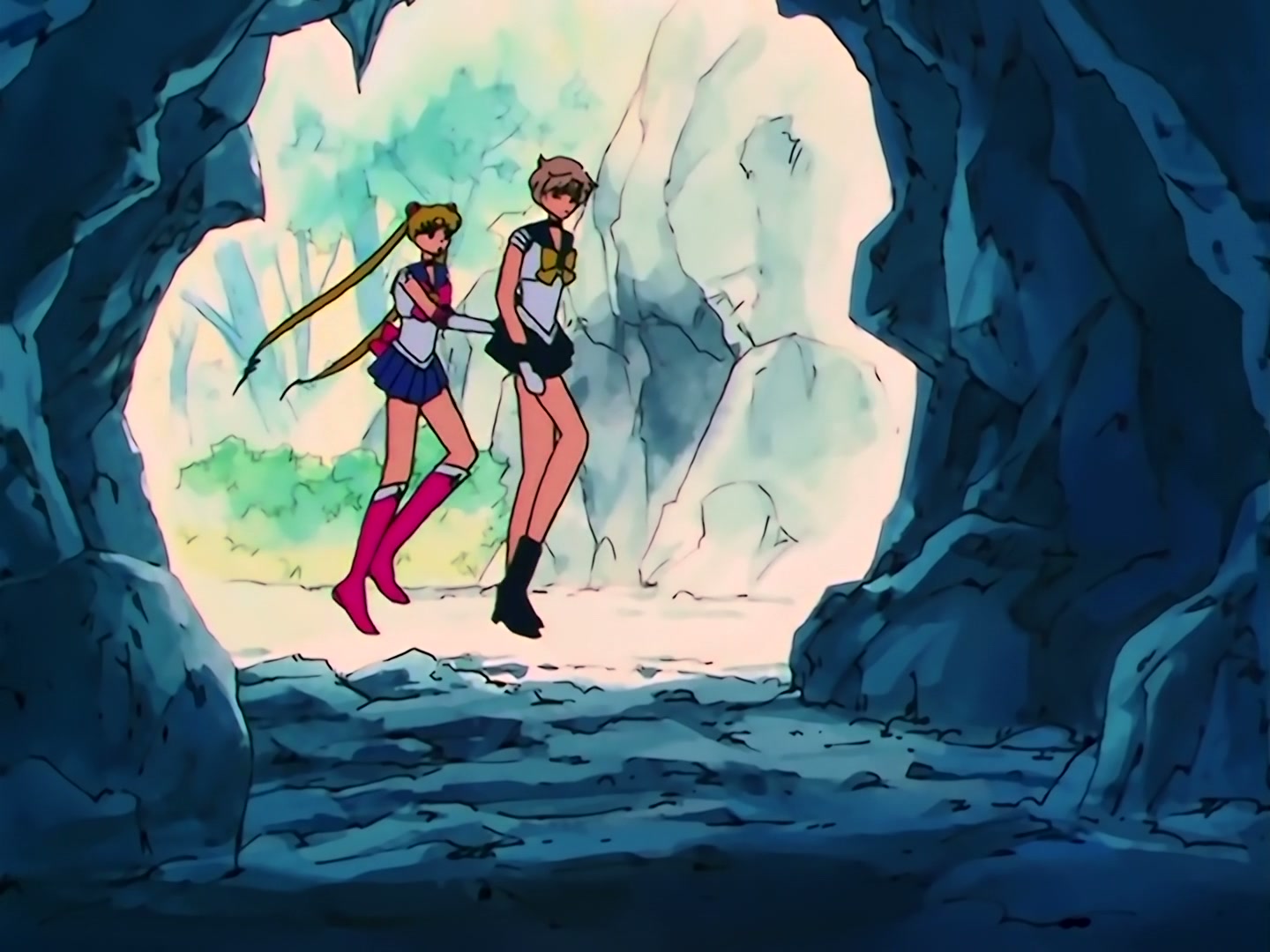 Sailor Moon Ep 98: To Save Our Friends: Moon and Uranus Join Forces @ 00:15:52
