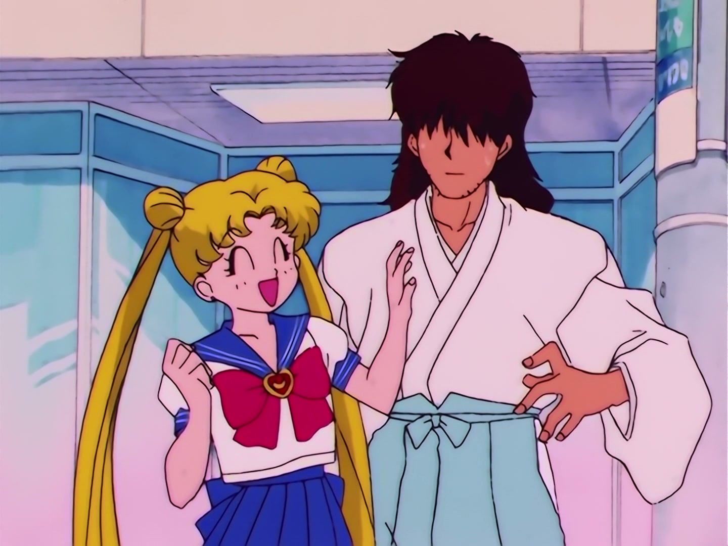 Sailor Moon Ep 99: A Man's Kindness: Yuichiro, Heartbroken by Rei? @ 00:07:16