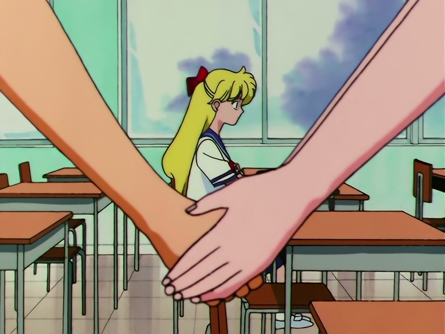 Sailor Moon Ep 100: I Want to Quit Being a Sailor Guardian: Minako's Dilemma @ 00:02:04