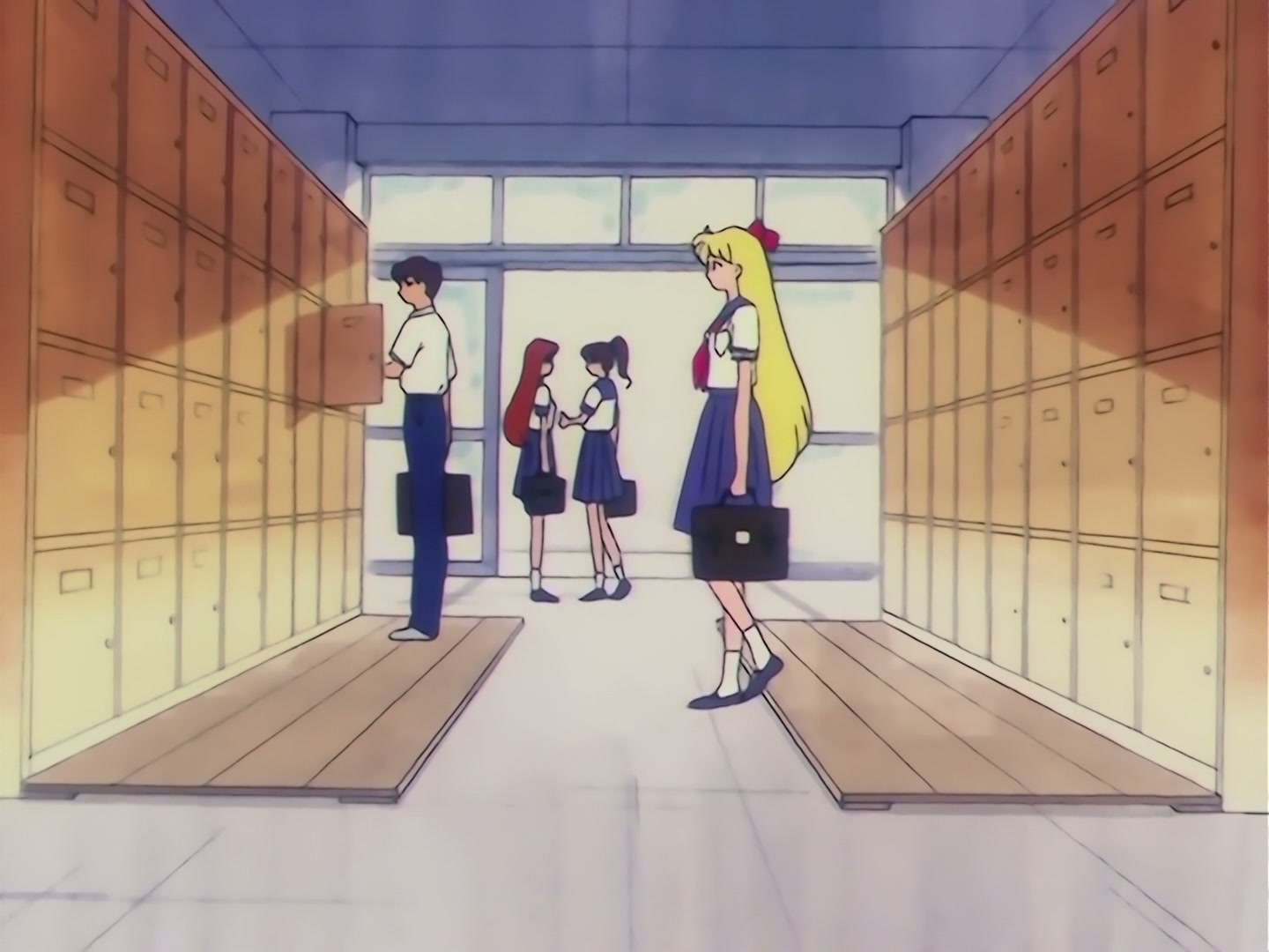 Sailor Moon Ep 100: I Want to Quit Being a Sailor Guardian: Minako's Dilemma @ 00:02:30