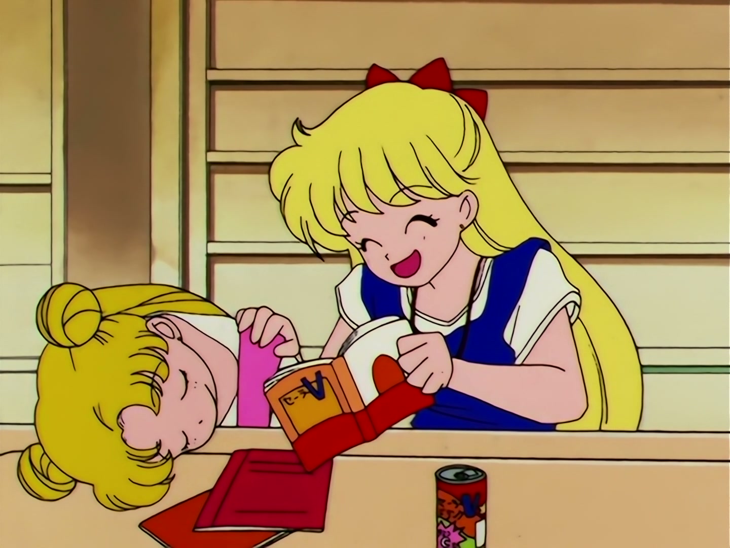Sailor Moon Ep 100: I Want to Quit Being a Sailor Guardian: Minako's Dilemma @ 00:09:22