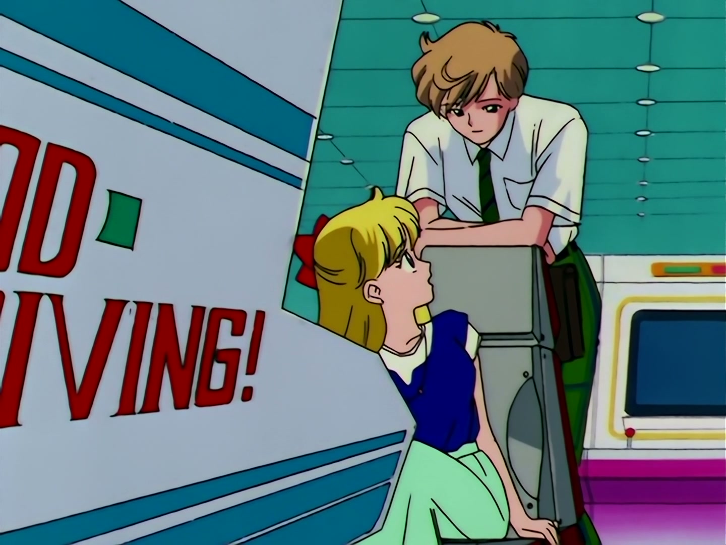 Sailor Moon Ep 100: I Want to Quit Being a Sailor Guardian: Minako's Dilemma @ 00:12:24