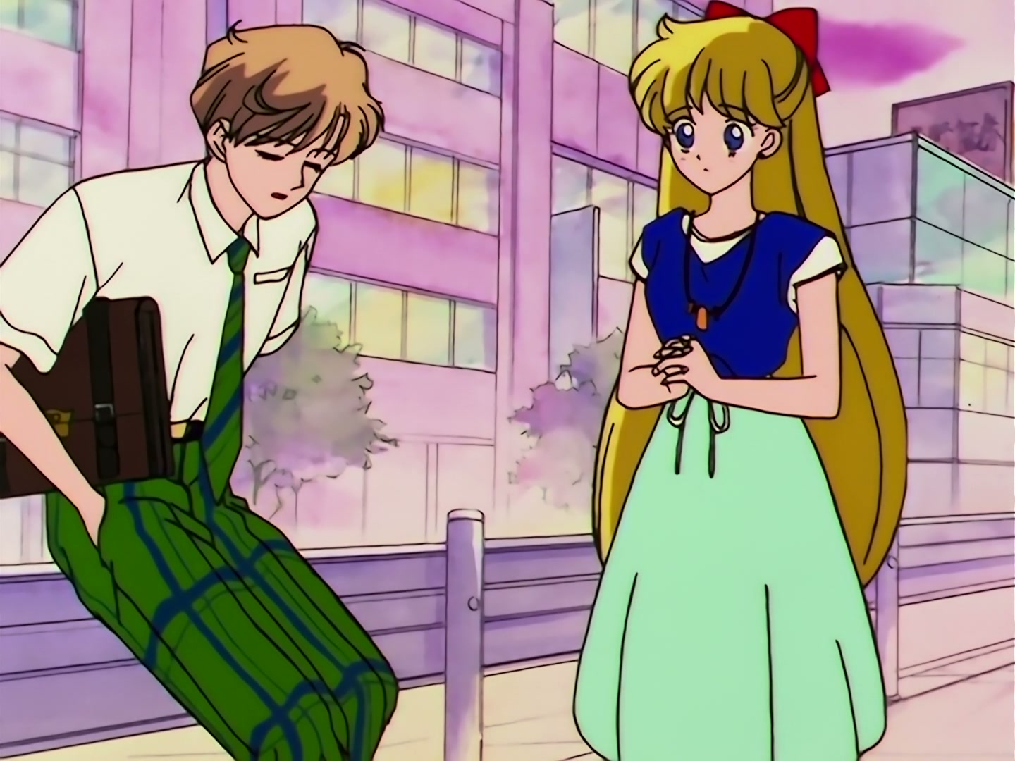 Sailor Moon Ep 100: I Want to Quit Being a Sailor Guardian: Minako's Dilemma @ 00:12:54