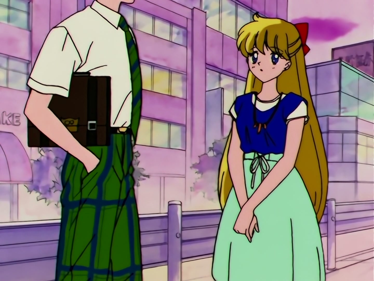 Sailor Moon Ep 100: I Want to Quit Being a Sailor Guardian: Minako's Dilemma @ 00:13:46