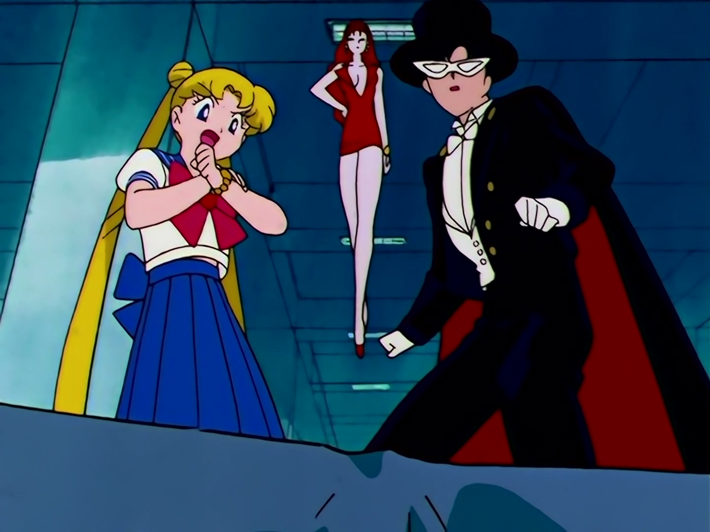 Sailor Moon Ep 101: Usagi in Tears! A Glass Slipper for My Birthday @ 00:18:19