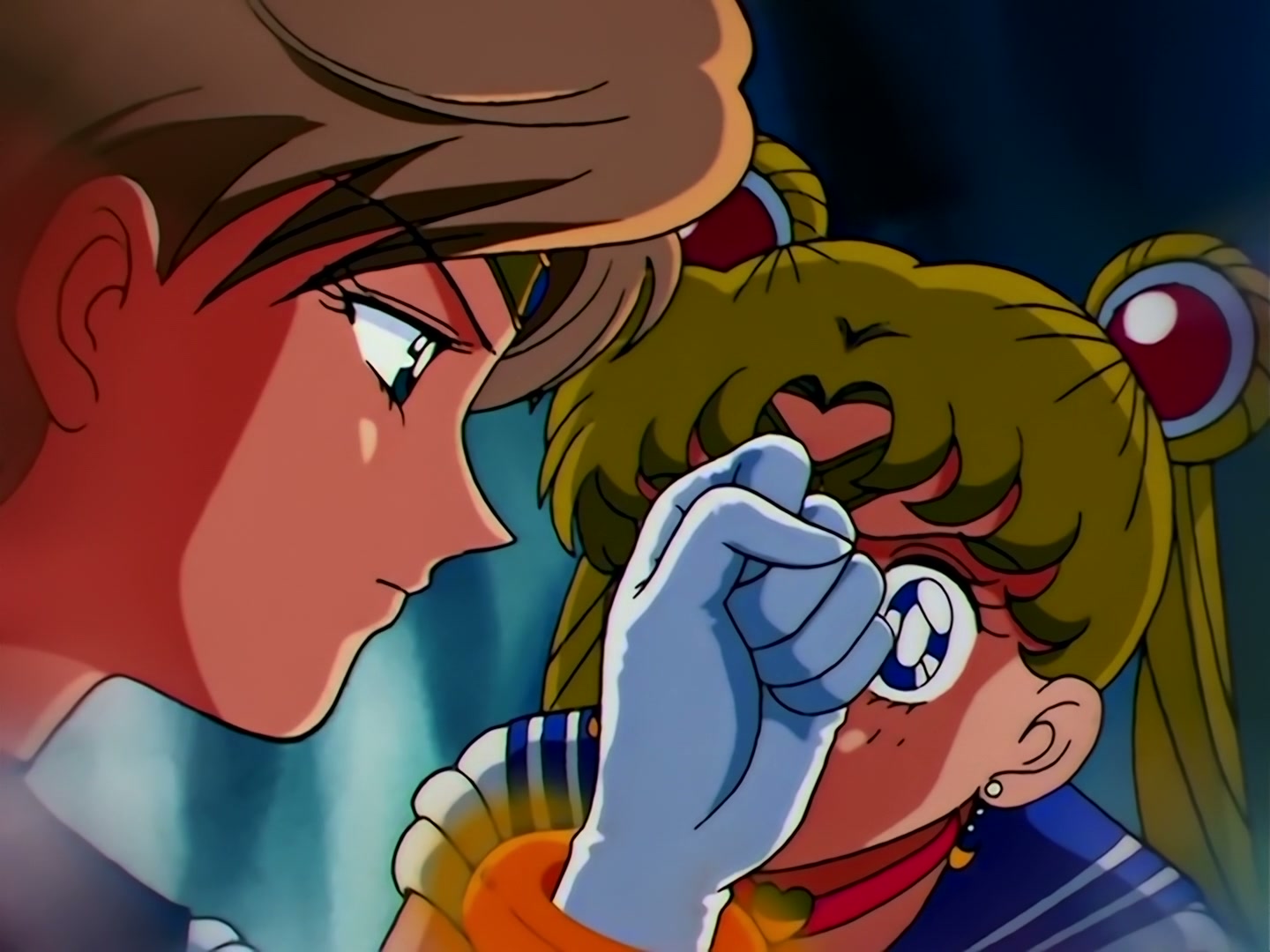 Sailor Moon Ep 102: The Stolen Pure Heart: Usagi's Crisis @ 00:05:06