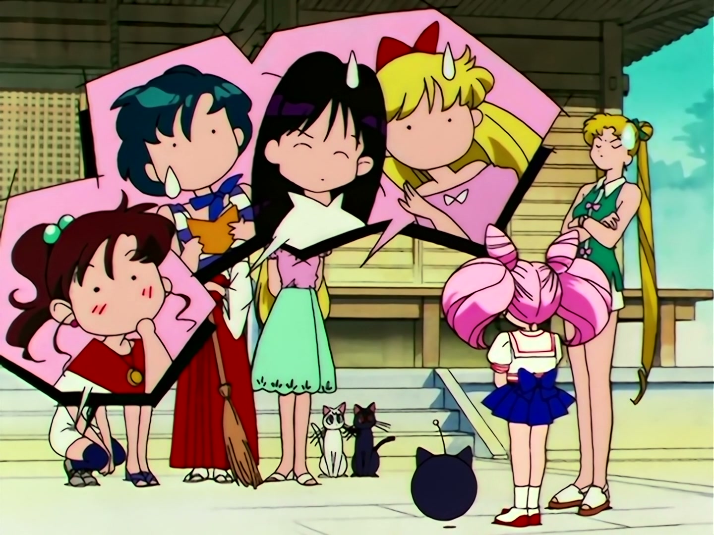 Sailor Moon Ep 104: Making New Friends: Chibi Moon's Adventure @ 00:02:17