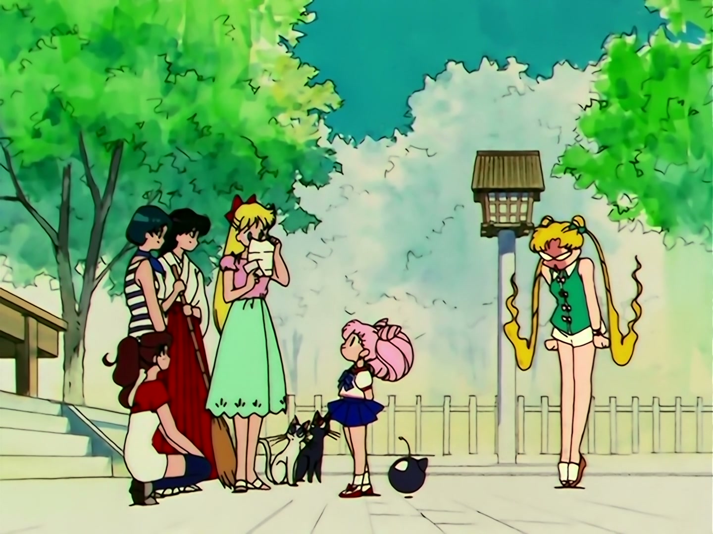 Sailor Moon Ep 104: Making New Friends: Chibi Moon's Adventure @ 00:02:34