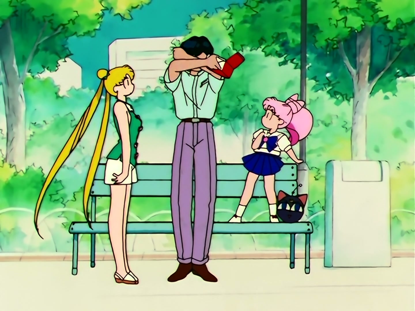 Sailor Moon Ep 104: Making New Friends: Chibi Moon's Adventure @ 00:07:46