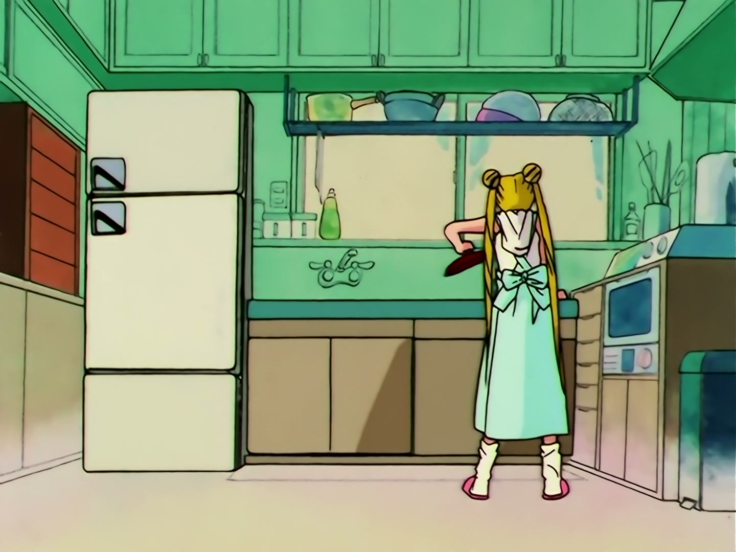 Sailor Moon Ep 107: Art is an Explosion of Love! Chibiusa's First Love @ 00:02:08