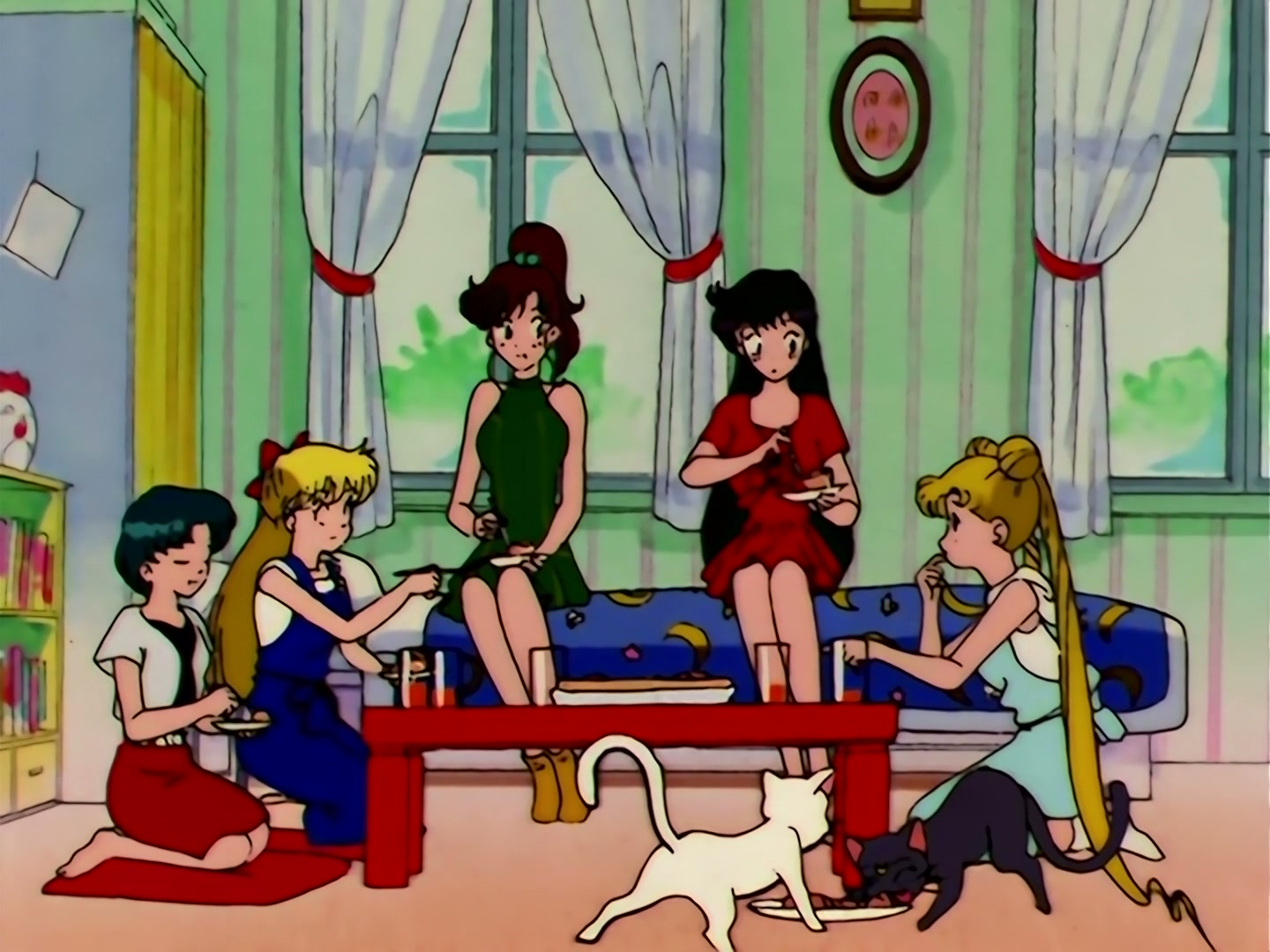 Sailor Moon Ep 107: Art is an Explosion of Love! Chibiusa's First Love @ 00:04:27