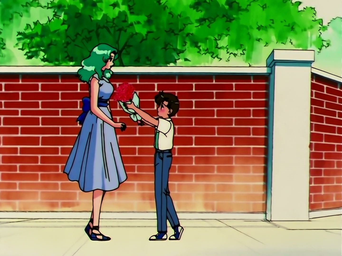 Sailor Moon Ep 107: Art is an Explosion of Love! Chibiusa's First Love @ 00:05:36