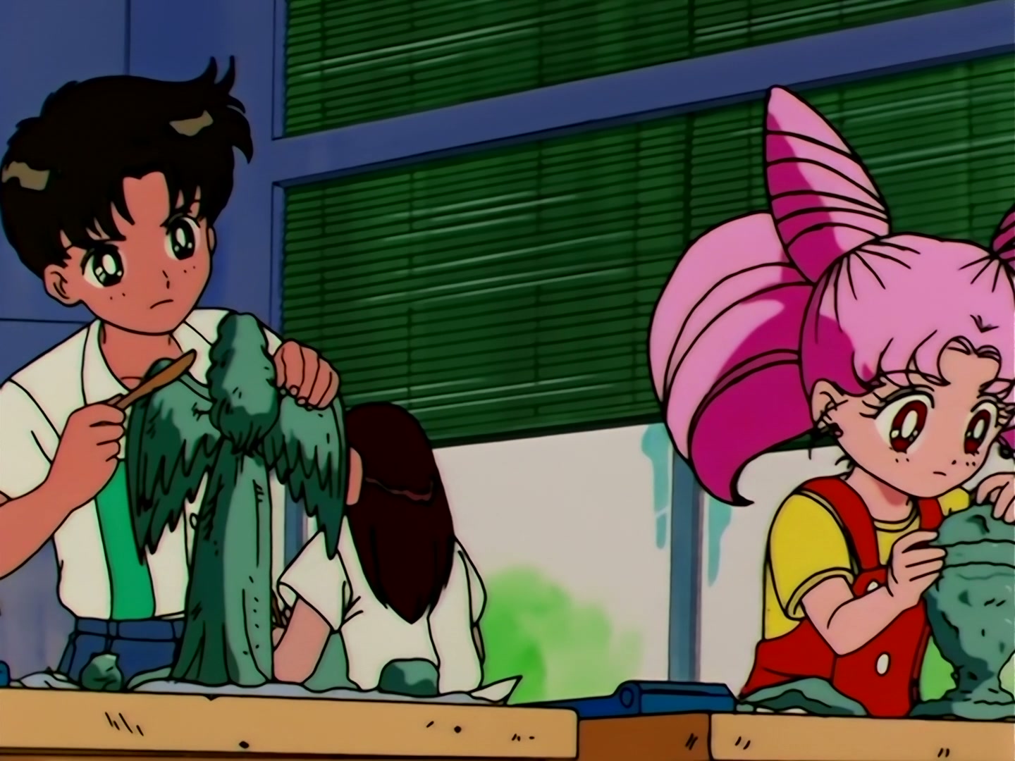 Sailor Moon Ep 107: Art is an Explosion of Love! Chibiusa's First Love @ 00:06:24