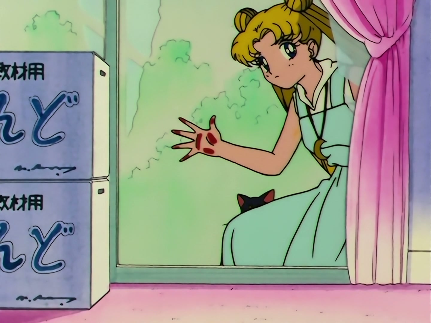 Sailor Moon Ep 107: Art is an Explosion of Love! Chibiusa's First Love @ 00:06:28
