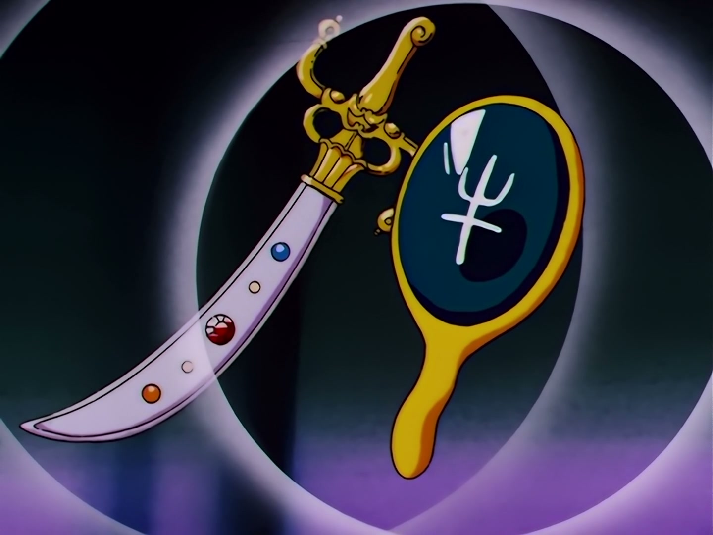 Sailor Moon Ep 111: The Holy Grail's Mystical Power! Moon's Double Transformation @ 00:02:04