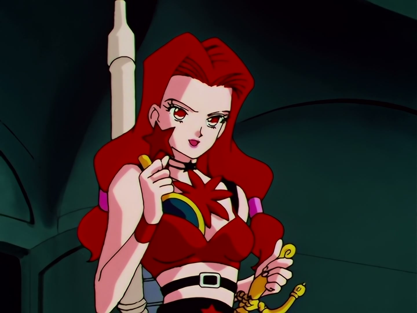 Sailor Moon Ep 111: The Holy Grail's Mystical Power! Moon's Double Transformation @ 00:04:10