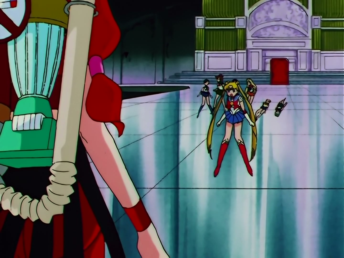 Sailor Moon Ep 111: The Holy Grail's Mystical Power! Moon's Double Transformation @ 00:04:57