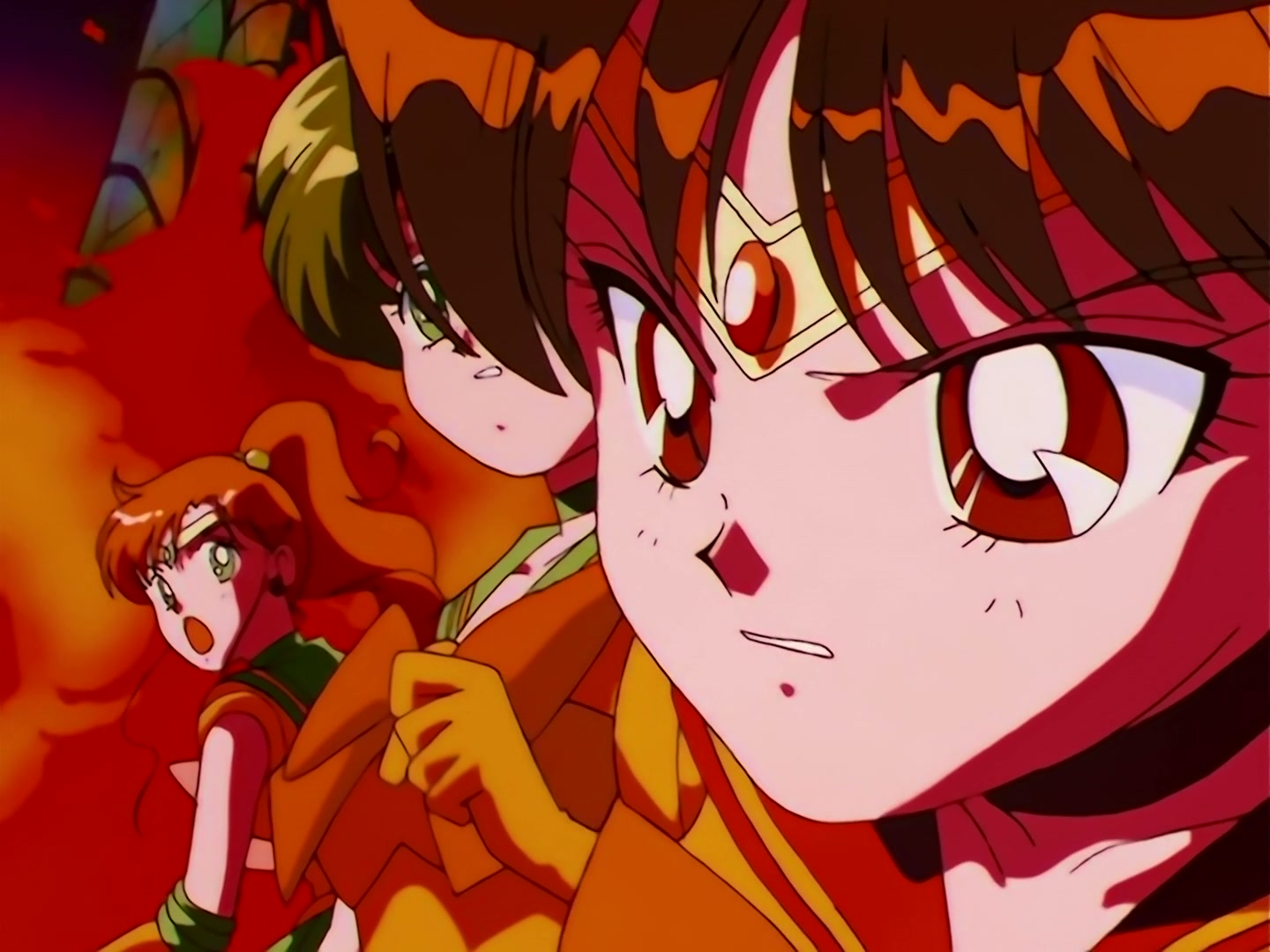 Sailor Moon Ep 111: The Holy Grail's Mystical Power! Moon's Double Transformation @ 00:05:41