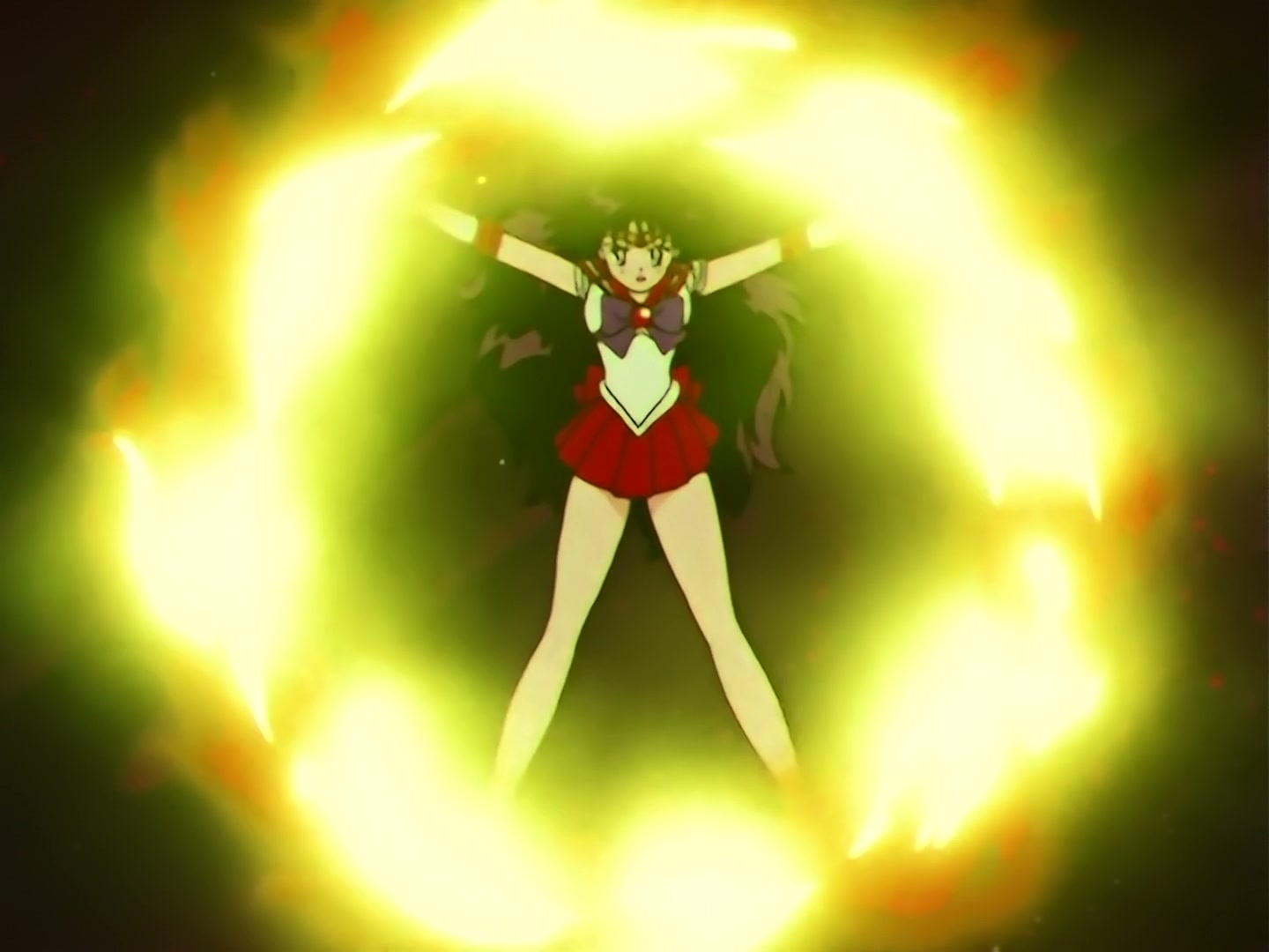 Sailor Moon Ep 111: The Holy Grail's Mystical Power! Moon's Double Transformation @ 00:05:49