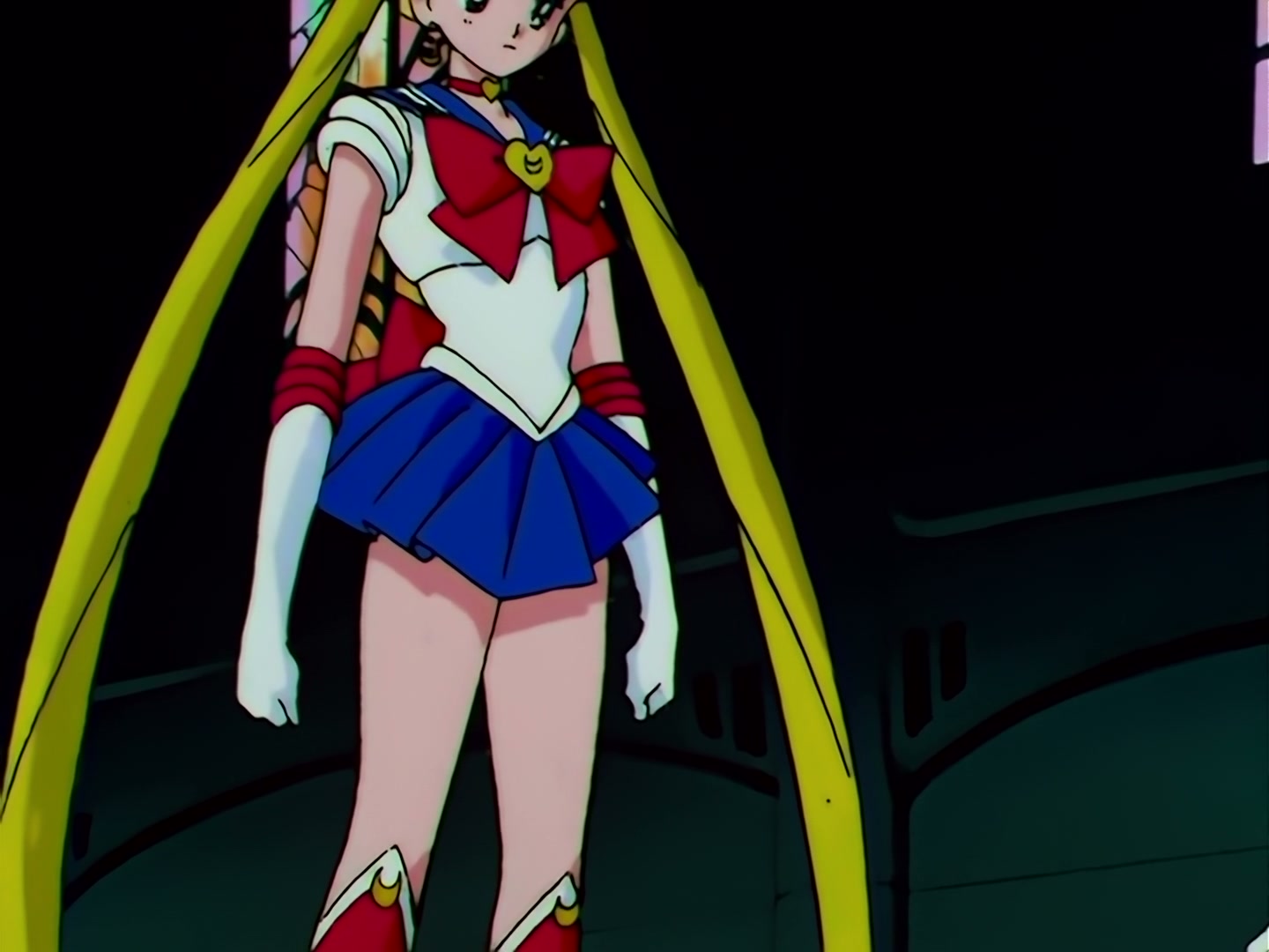 Sailor Moon Ep 111: The Holy Grail's Mystical Power! Moon's Double Transformation @ 00:07:03