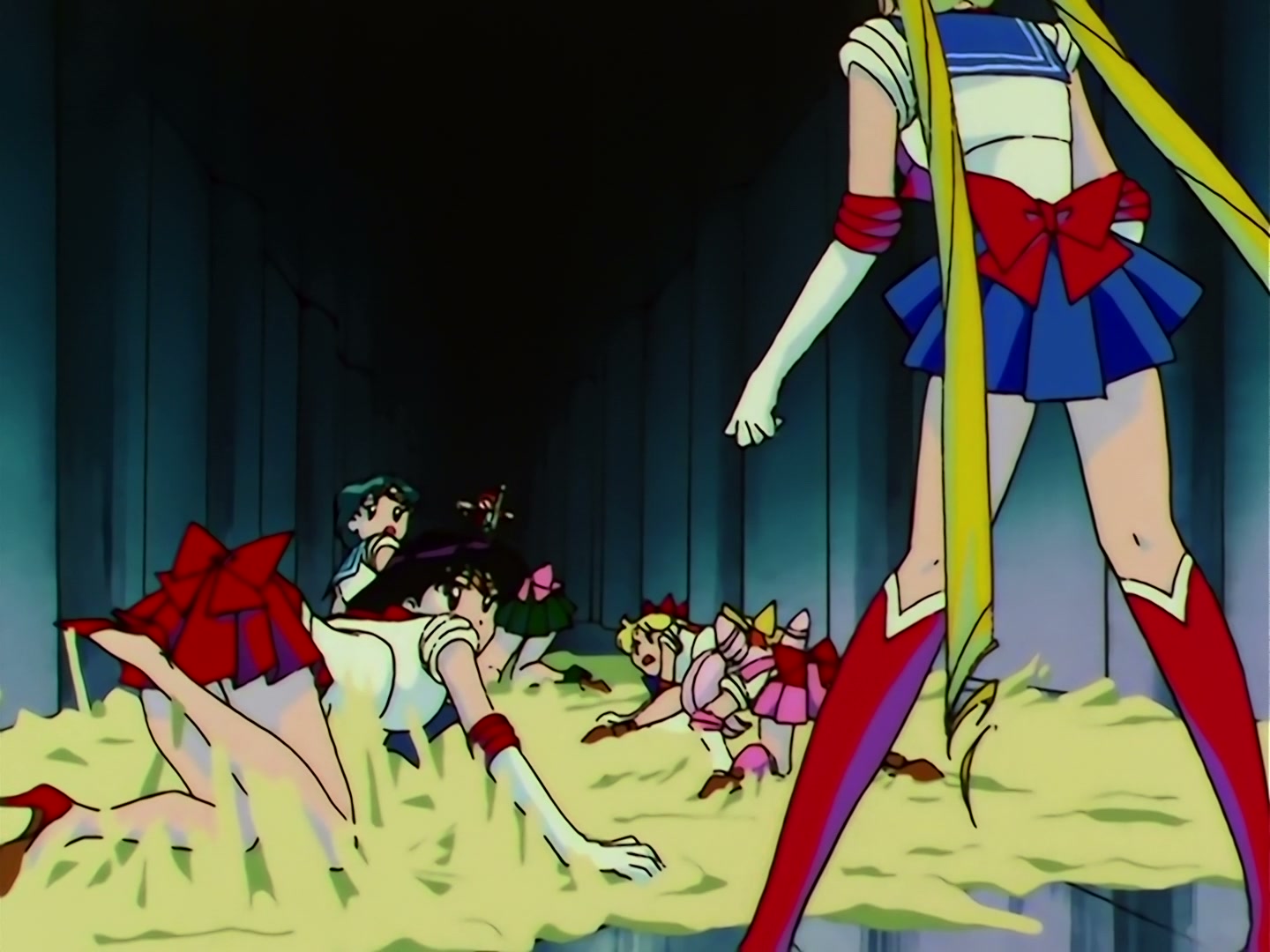 Sailor Moon Ep 111: The Holy Grail's Mystical Power! Moon's Double Transformation @ 00:08:08