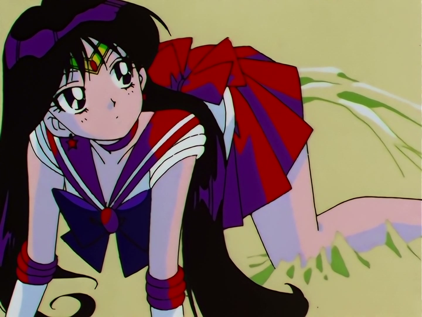 Sailor Moon Ep 111: The Holy Grail's Mystical Power! Moon's Double Transformation @ 00:08:21