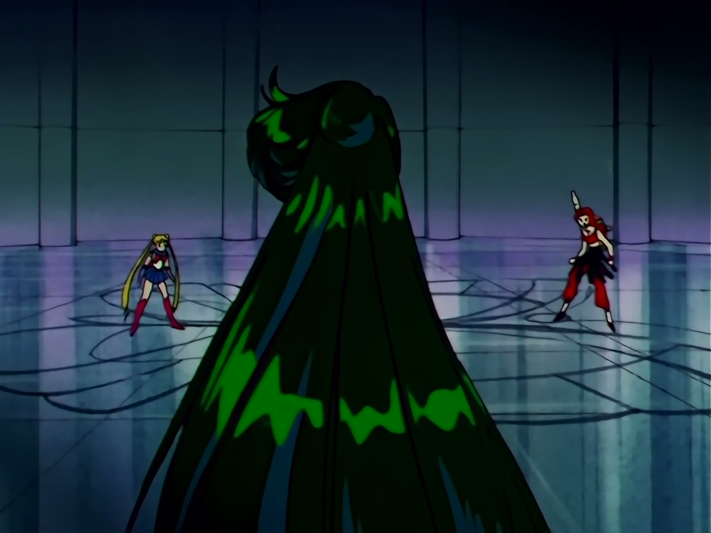 Sailor Moon Ep 111: The Holy Grail's Mystical Power! Moon's Double Transformation @ 00:12:19