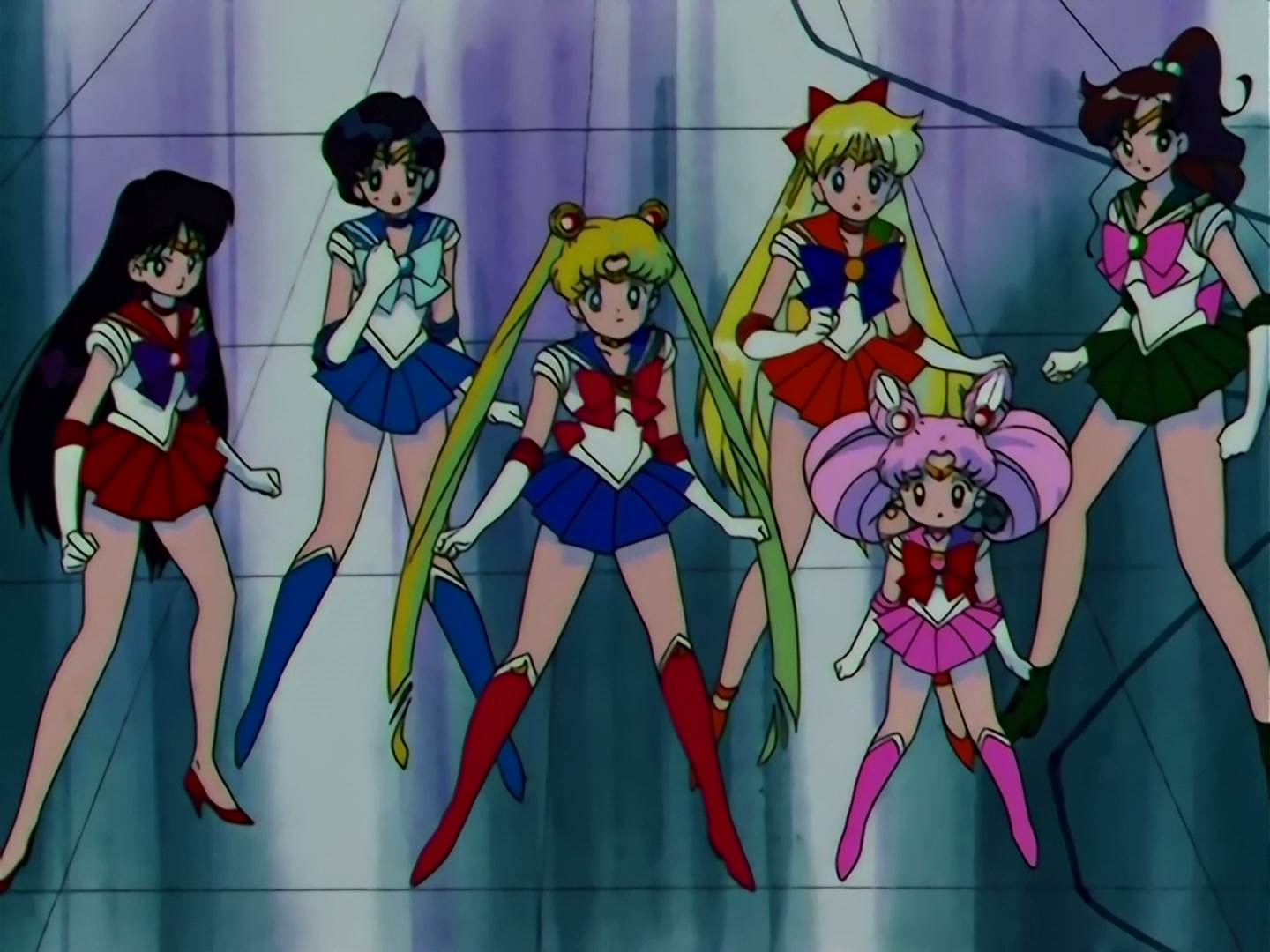 Sailor Moon Ep 111: The Holy Grail's Mystical Power! Moon's Double Transformation @ 00:12:50