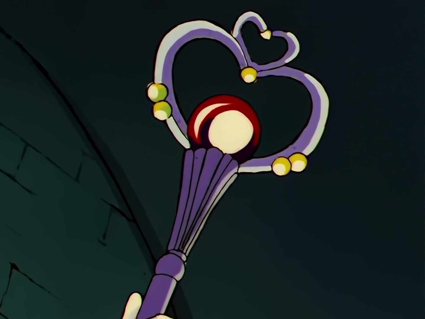 Sailor Moon Ep 111: The Holy Grail's Mystical Power! Moon's Double Transformation @ 00:13:03